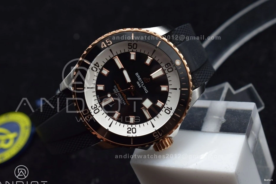 Strap RG SS 1:1 Dial A2824 Black Black 42 on BLSF Automatic Edition Rubber Best SuperOcean 1121